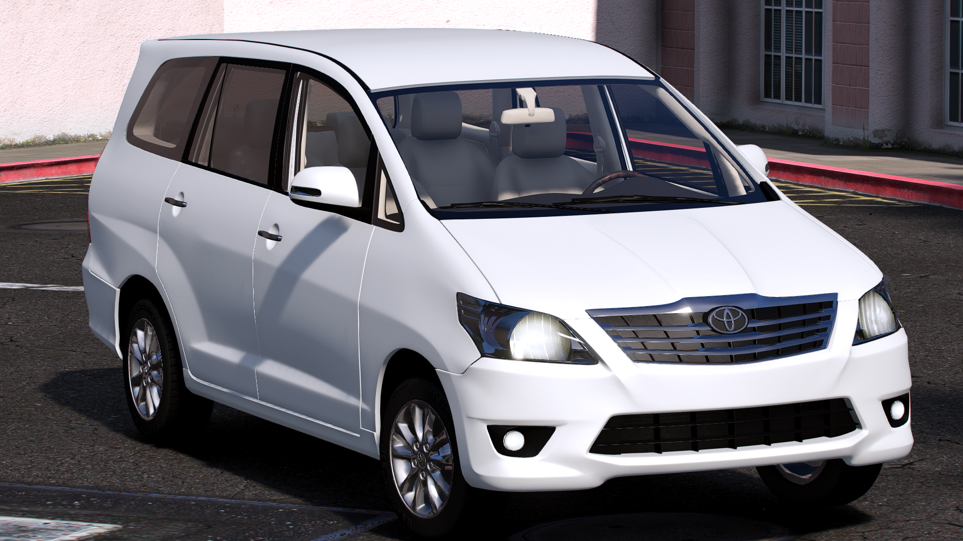 Toyota Innova 2014 HQ Exterior + Interior For GTA 5
