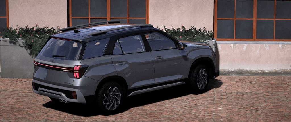 Hyundai Alcazar 2025 HQ Exterior + Interior For GTA 5