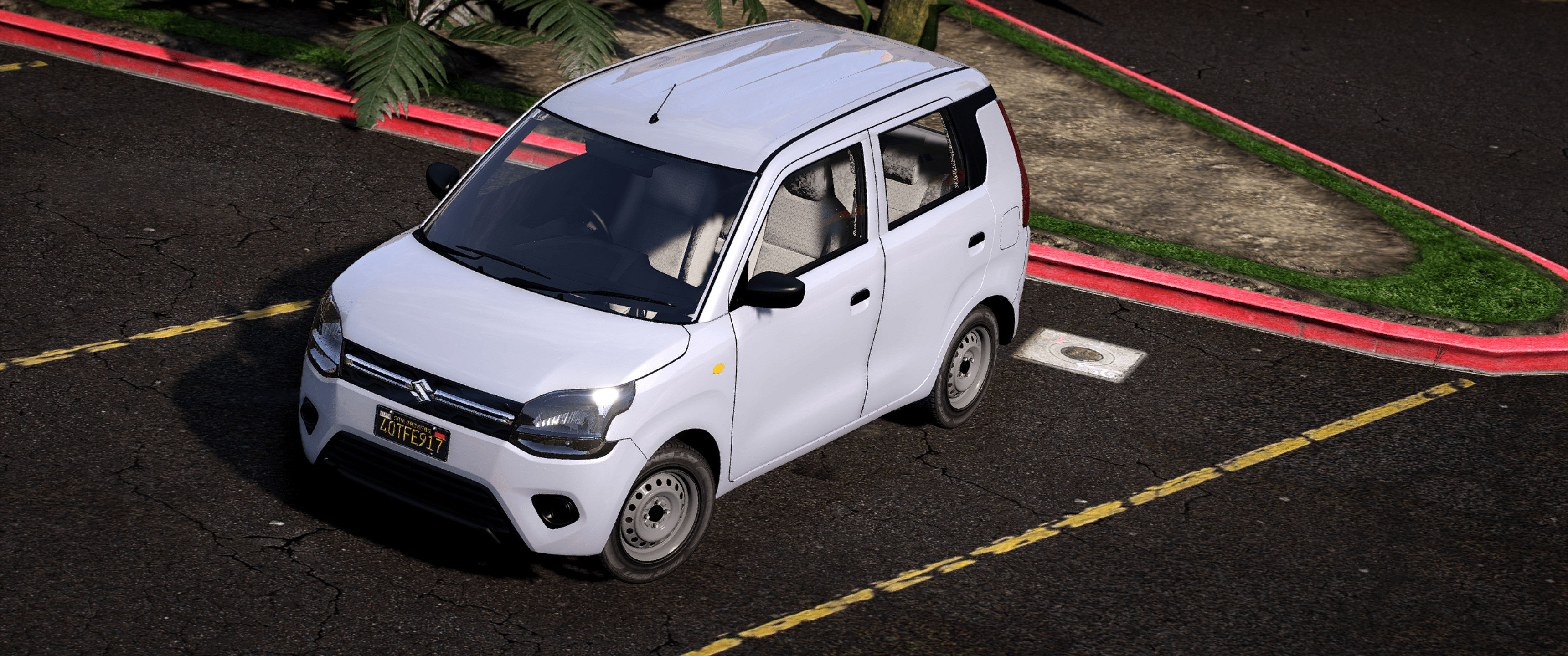 Maruti WagonR 2022 HQ Exterior + Interior For GTA 5