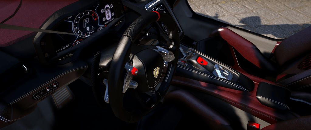 Lamborghini Revuelto 2024, Working Spoiler + HQ Interior + Exterior + Engine + Boot