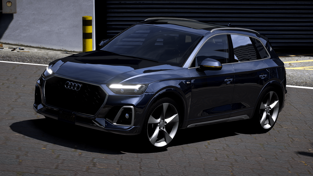 Audi SQ5 2024 Animated + HQ Engine + Boot + Interior For GTA 5