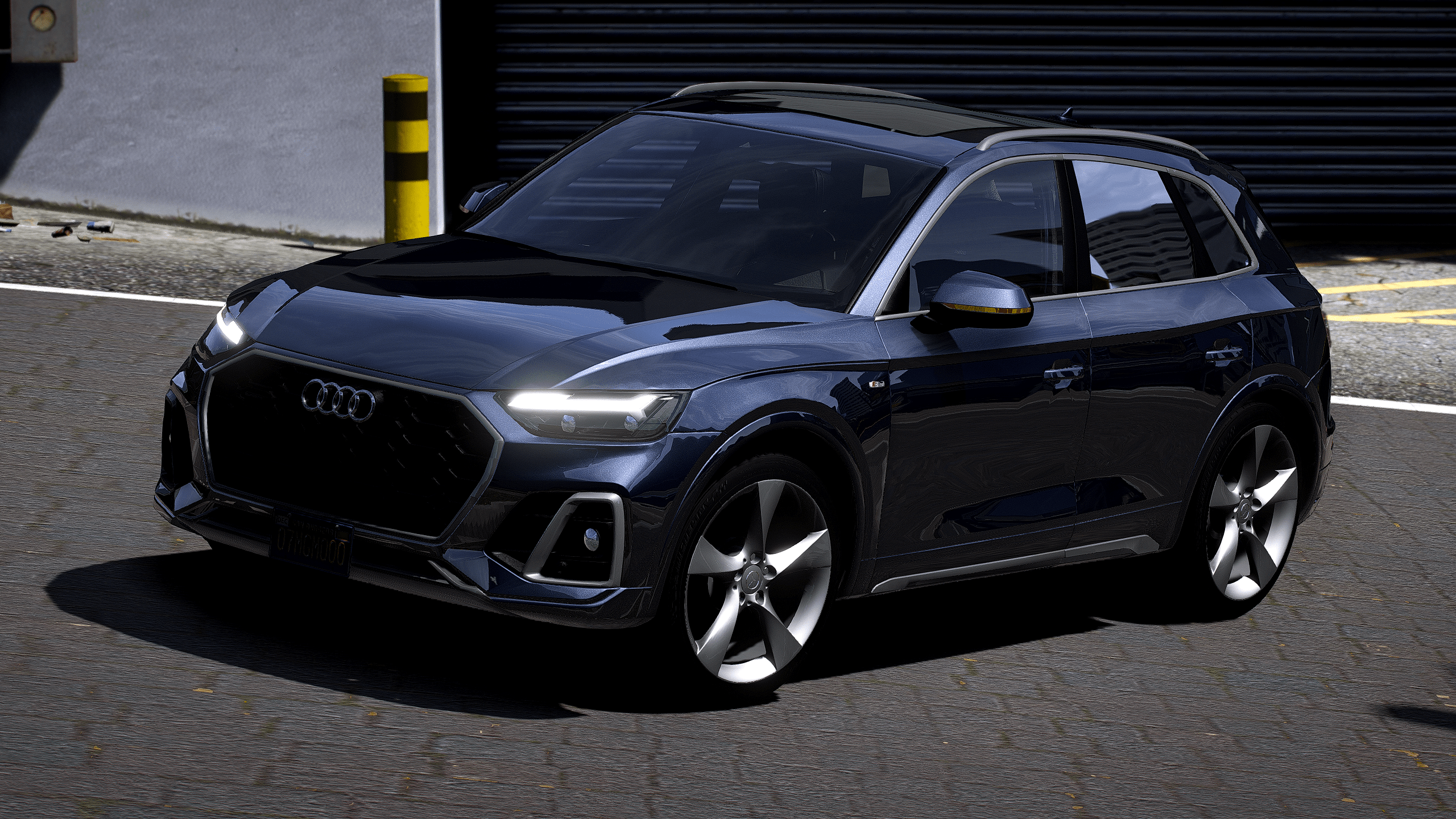 Audi SQ5 2024 Animated + HQ Engine + Boot + Interior For GTA 5