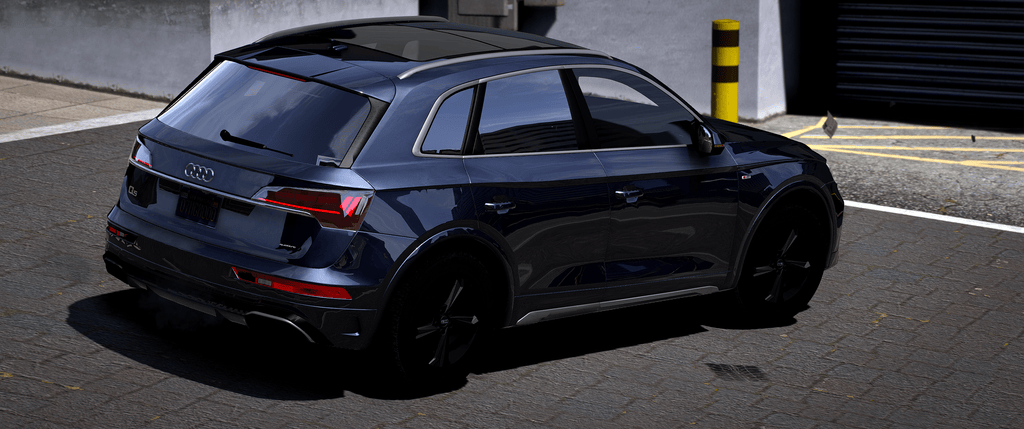 Audi SQ5 2024 Animated + HQ Engine + Boot + Interior For GTA 5