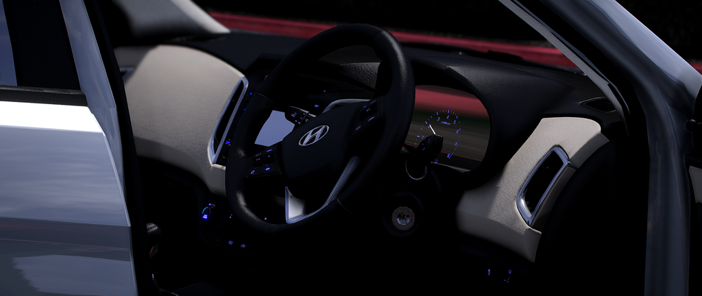 Hyundai Creta Sportz 2016 HQ Exterior + Interior For GTA 5