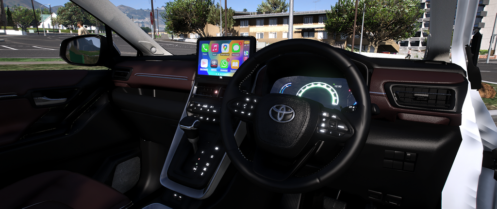 Toyota Innova Hycross HQ Exterior + Interior For GTA 5