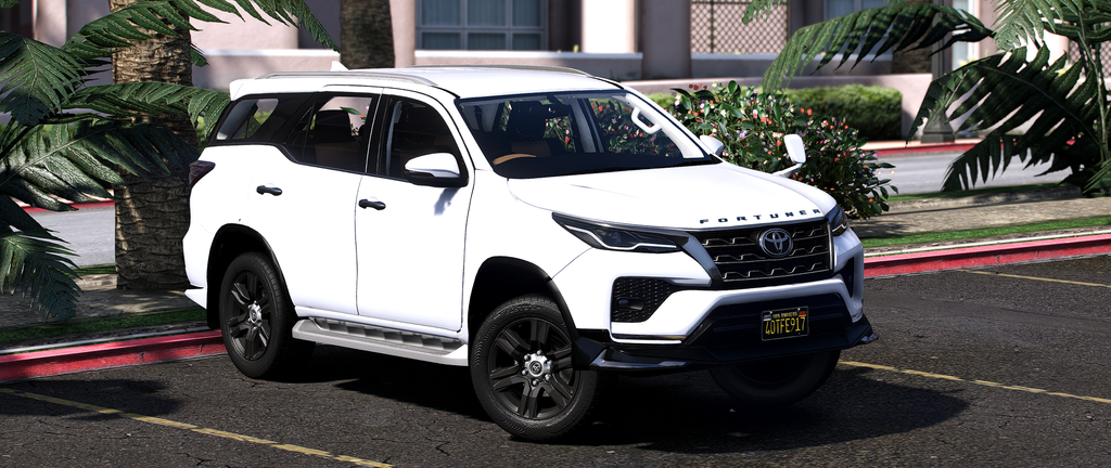 Toyota Fortuner Leader Edition 2025 HQ Interior For GTA 5
