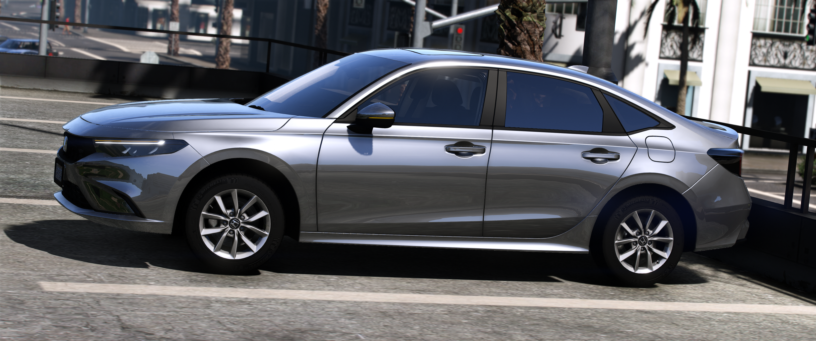 Honda Integra 2021 HQ Interior + Engine + Boot For GTA 5