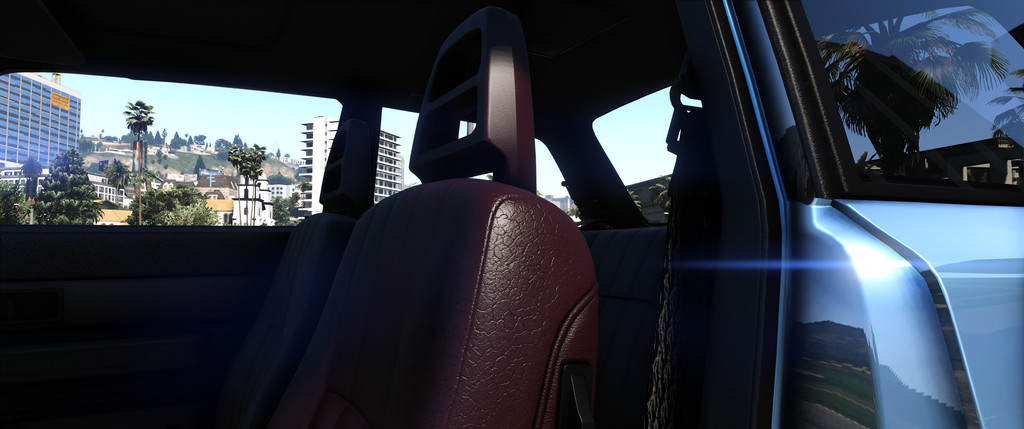 Volvo 240 Turbo 1983 HQ Interior + Boot + Engine For GTA 5