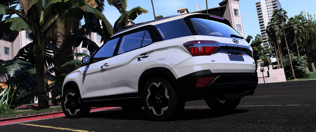 Hyundai Alcazar 2021 HQ Boot + Interior [ Add-On | Extras ]