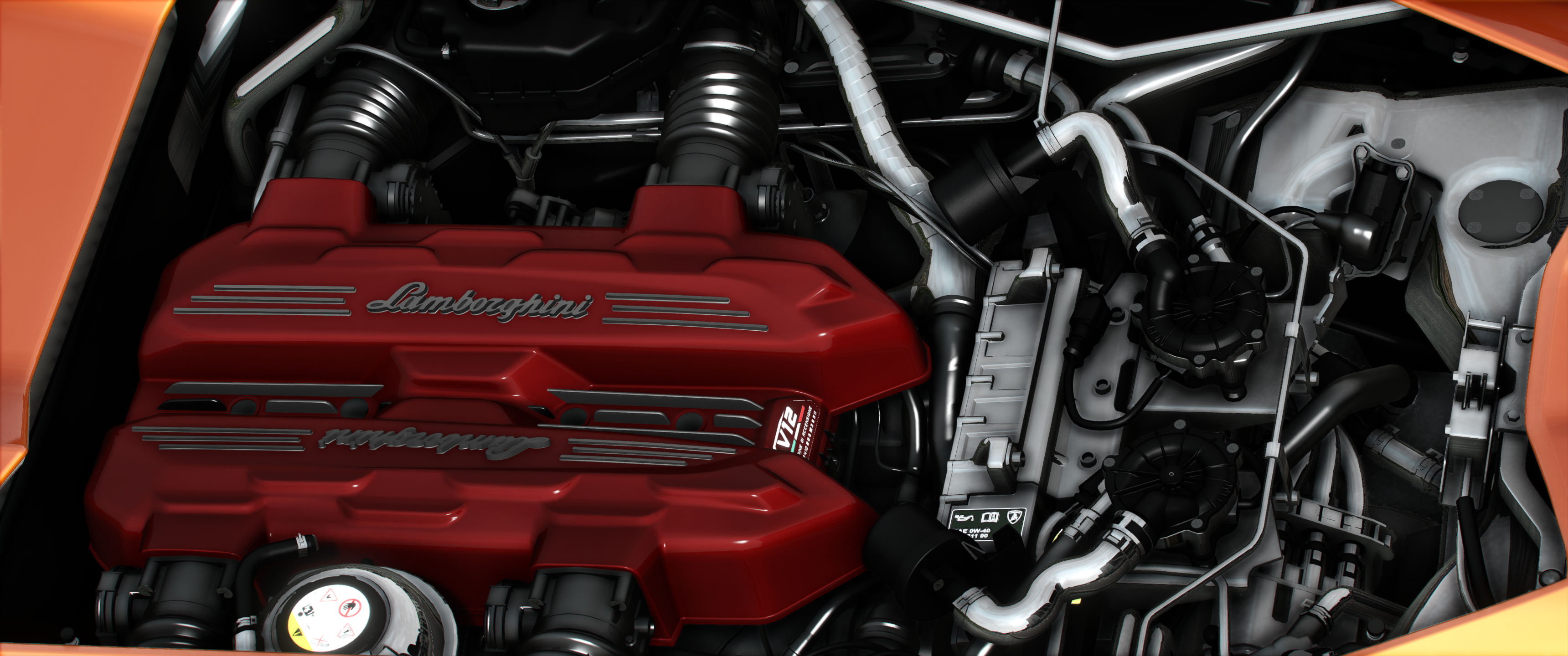 Lamborghini Revuelto 2024, Working Spoiler + HQ Interior + Exterior + Engine + Boot