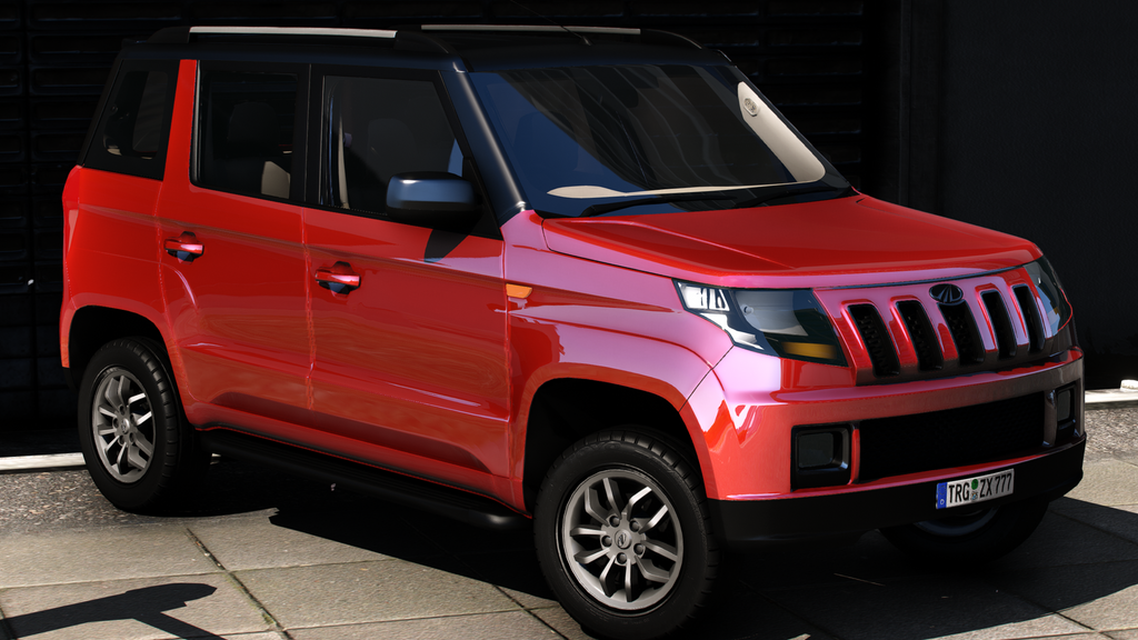 Mahindra TUV 300 2018 HQ Interior + Boot + RHD