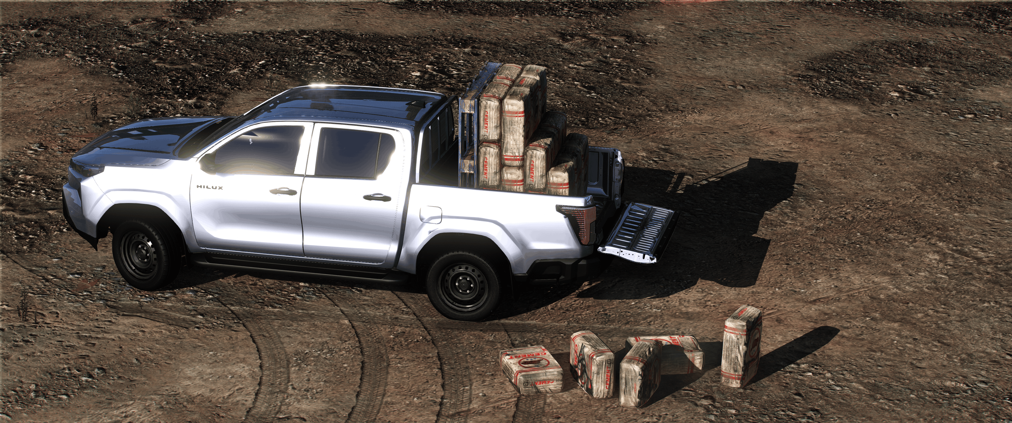 Toyota Hilux 2026 With Multiple Alloys + Boot + Exterior.