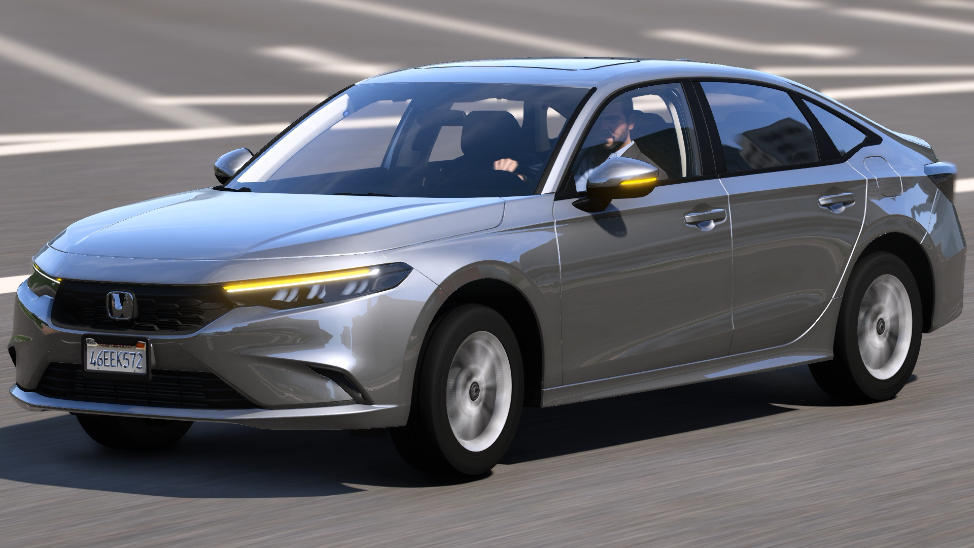 Honda Integra 2021 HQ Interior + Engine + Boot For GTA 5