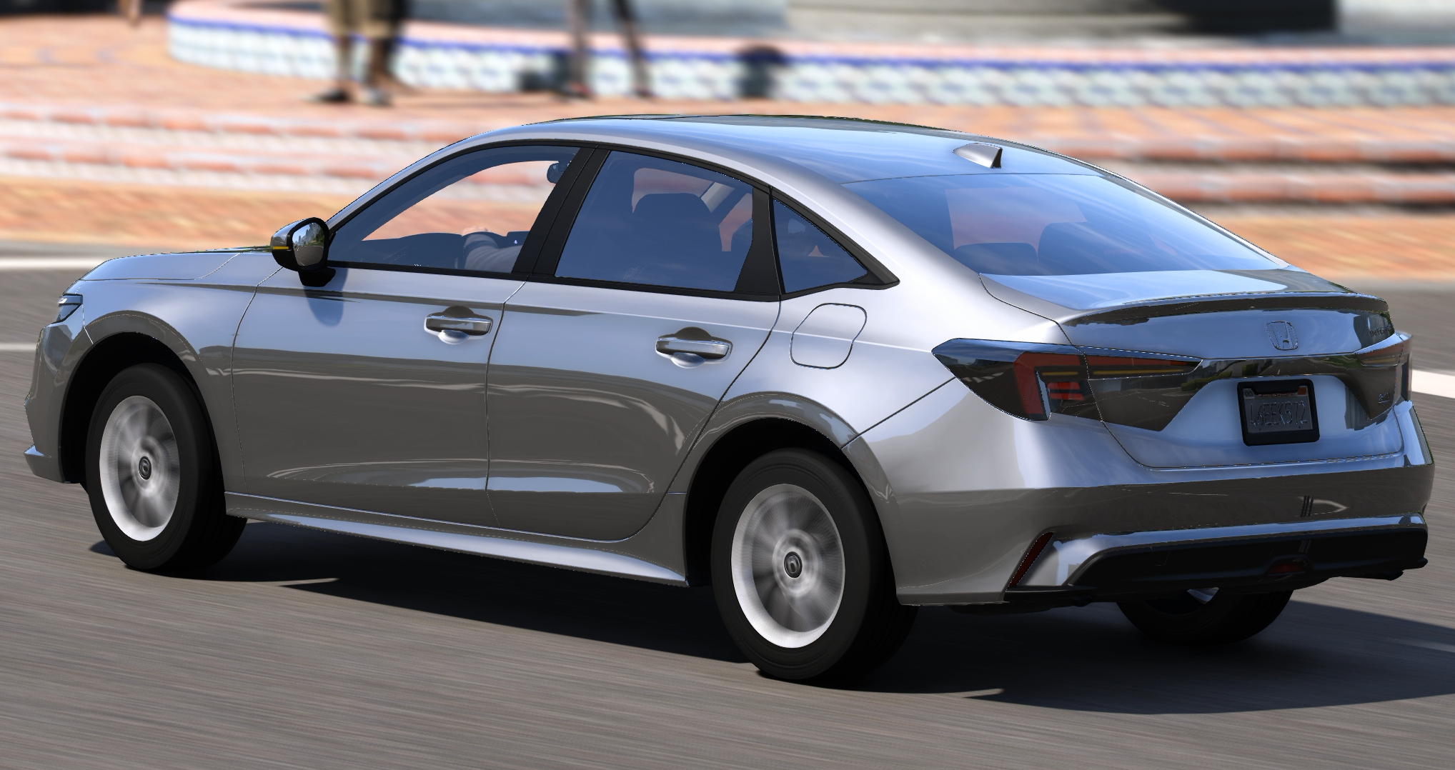 Honda Integra 2021 HQ Interior + Engine + Boot For GTA 5