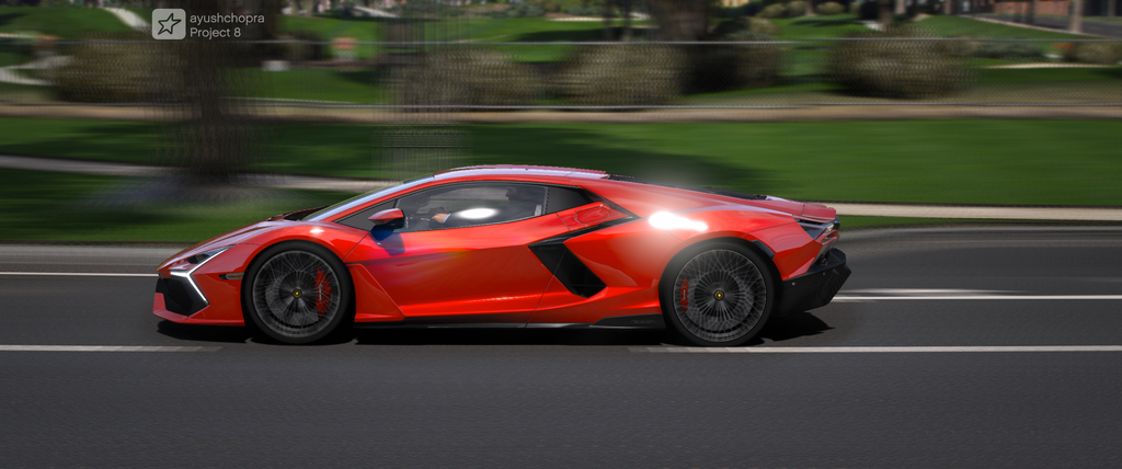 Lamborghini Revuelto 2024, Working Spoiler + HQ Interior + Exterior + Engine + Boot