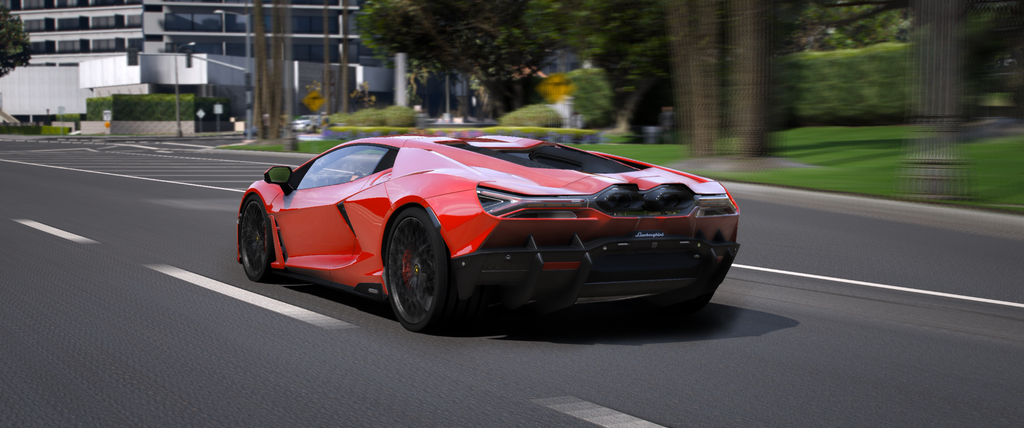 Lamborghini Revuelto 2024, Working Spoiler + HQ Interior + Exterior + Engine + Boot