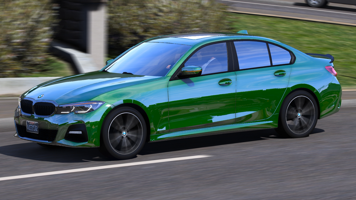 BMW 330i 2019 HQ Engine + Interior + Boot For GTA 5