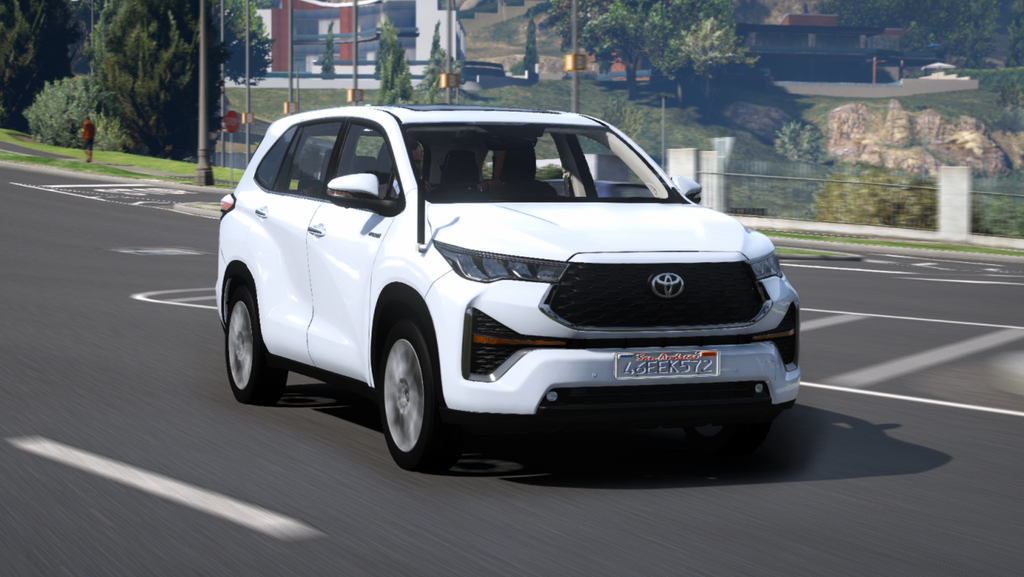 Toyota Innova Hycross HQ Exterior + Interior For GTA 5