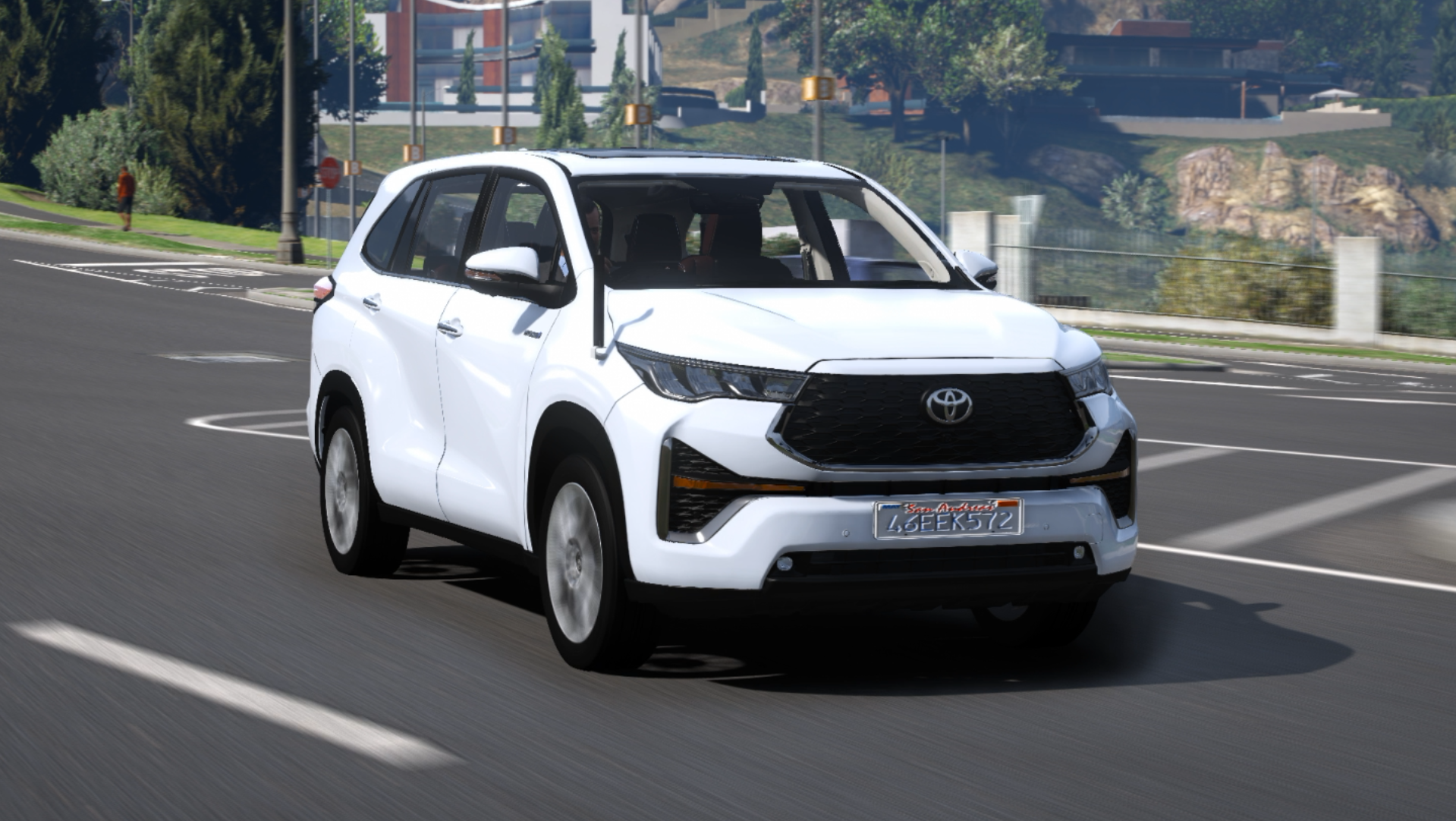 Toyota Innova Hycross HQ Exterior + Interior For GTA 5