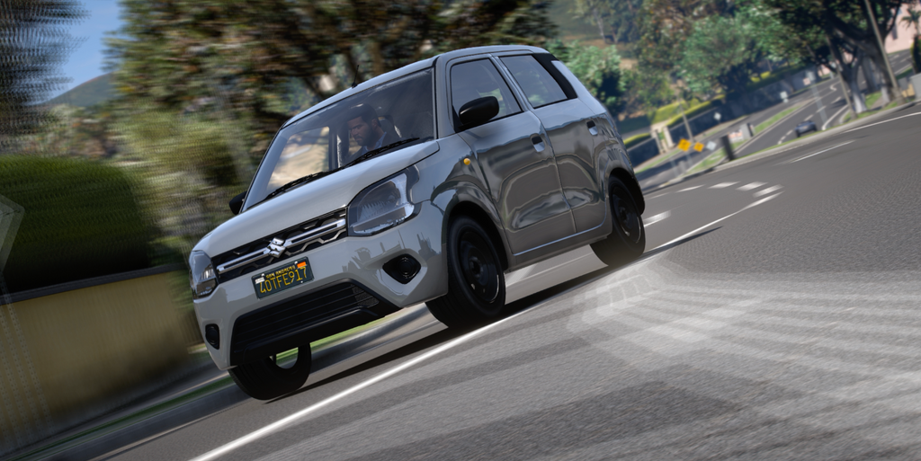 Maruti WagonR 2022 HQ Exterior + Interior For GTA 5