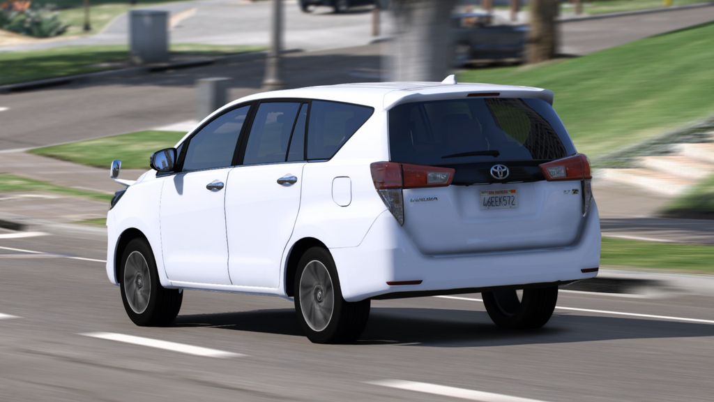 Toyota Innova Crysta 2025 Political Edition HQ Exterior + Interior For GTA 5