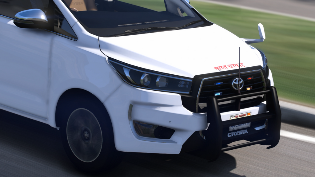 Toyota Innova Crysta 2025 Political Edition HQ Exterior + Interior For GTA 5