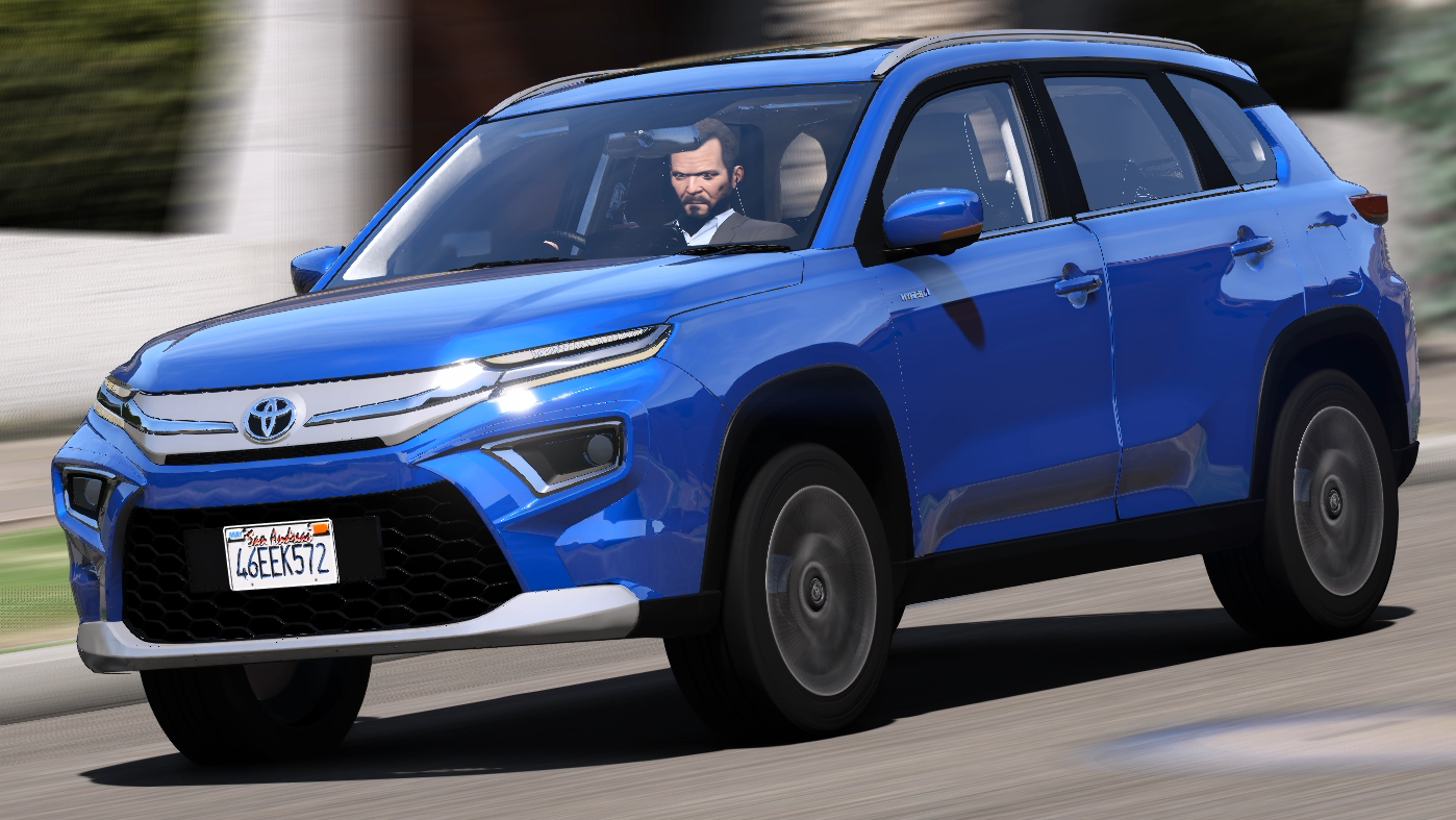 Toyota Hyryder 2024 HQ Interior + Boot for GTA 5