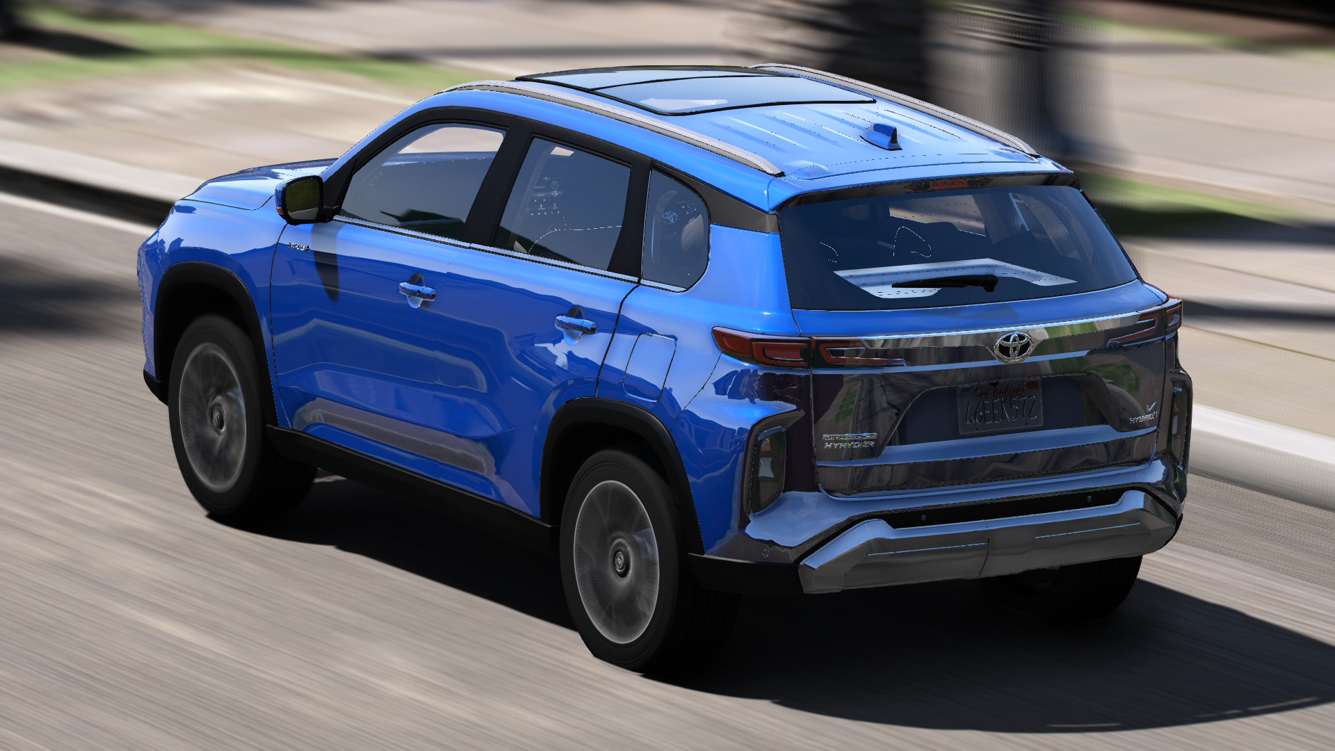 Toyota Hyryder 2024 HQ Interior + Boot for GTA 5