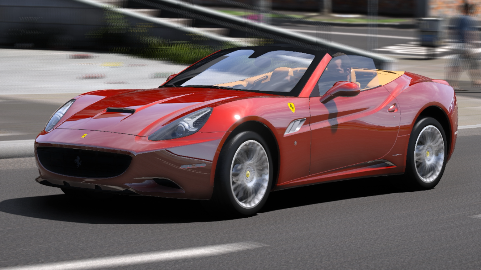 Ferrari California 2012 HQ Exterior + Interior