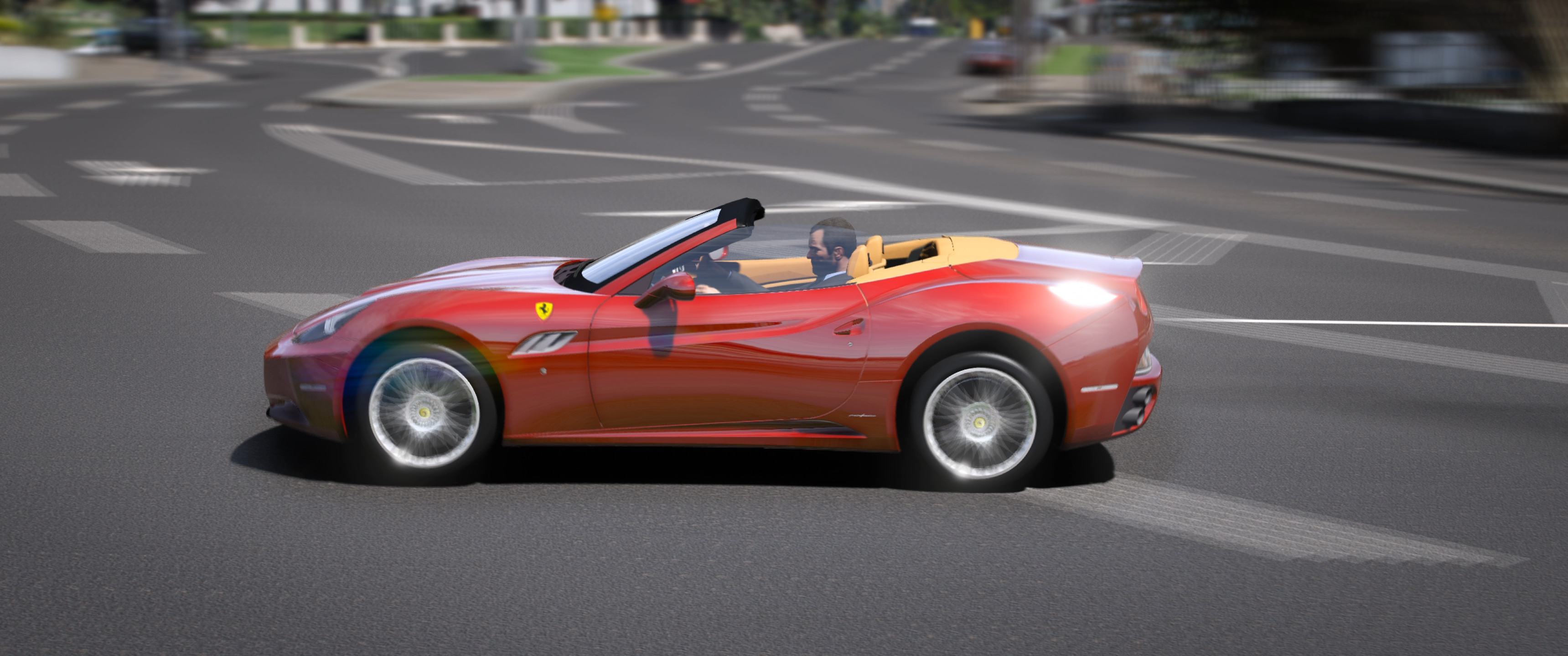 Ferrari California 2012 HQ Exterior + Interior