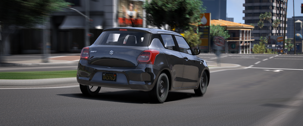 Maruti Suzuki Swift LXI Base HQ Exterior + Interior For GTA 5