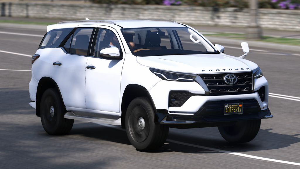 Toyota Fortuner Leader Edition 2025 HQ Interior For GTA 5