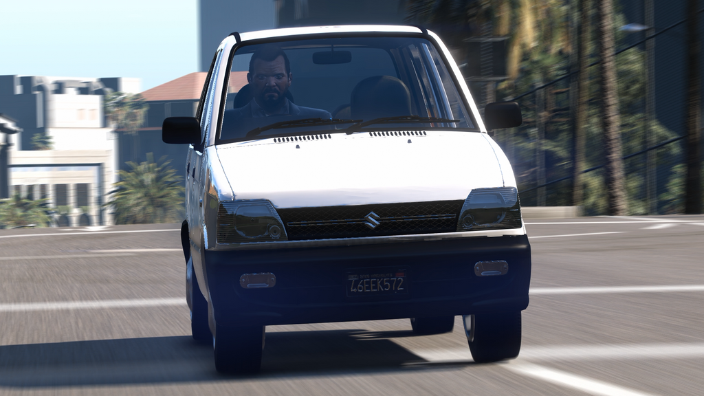 Maruti 800 2007 HQ Interior + Boot [Addon | Extras]