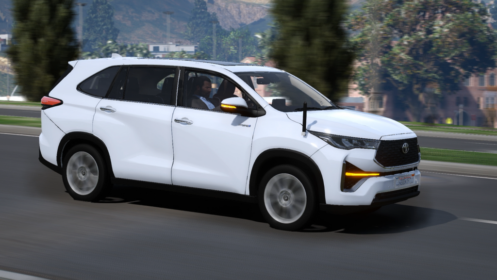 Toyota Innova Hycross HQ Exterior + Interior For GTA 5