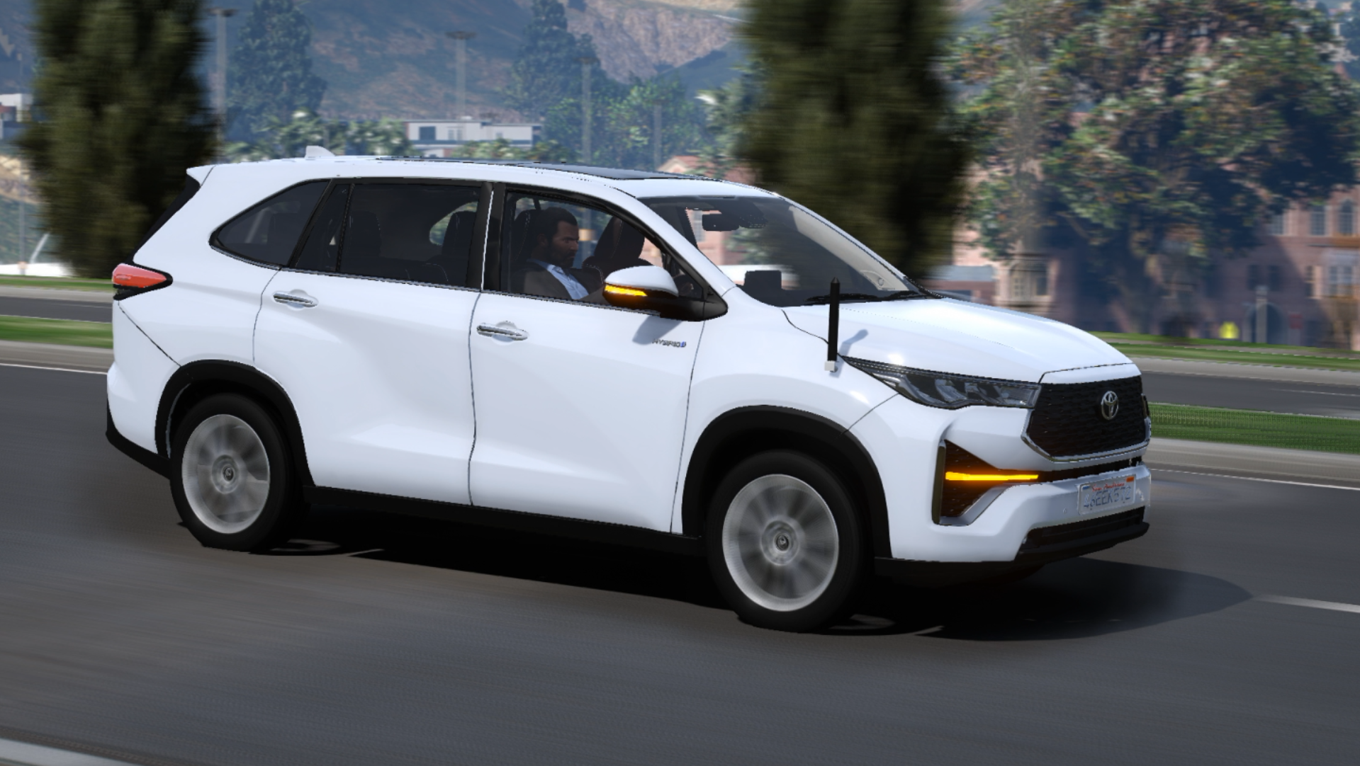 Toyota Innova Hycross HQ Exterior + Interior For GTA 5