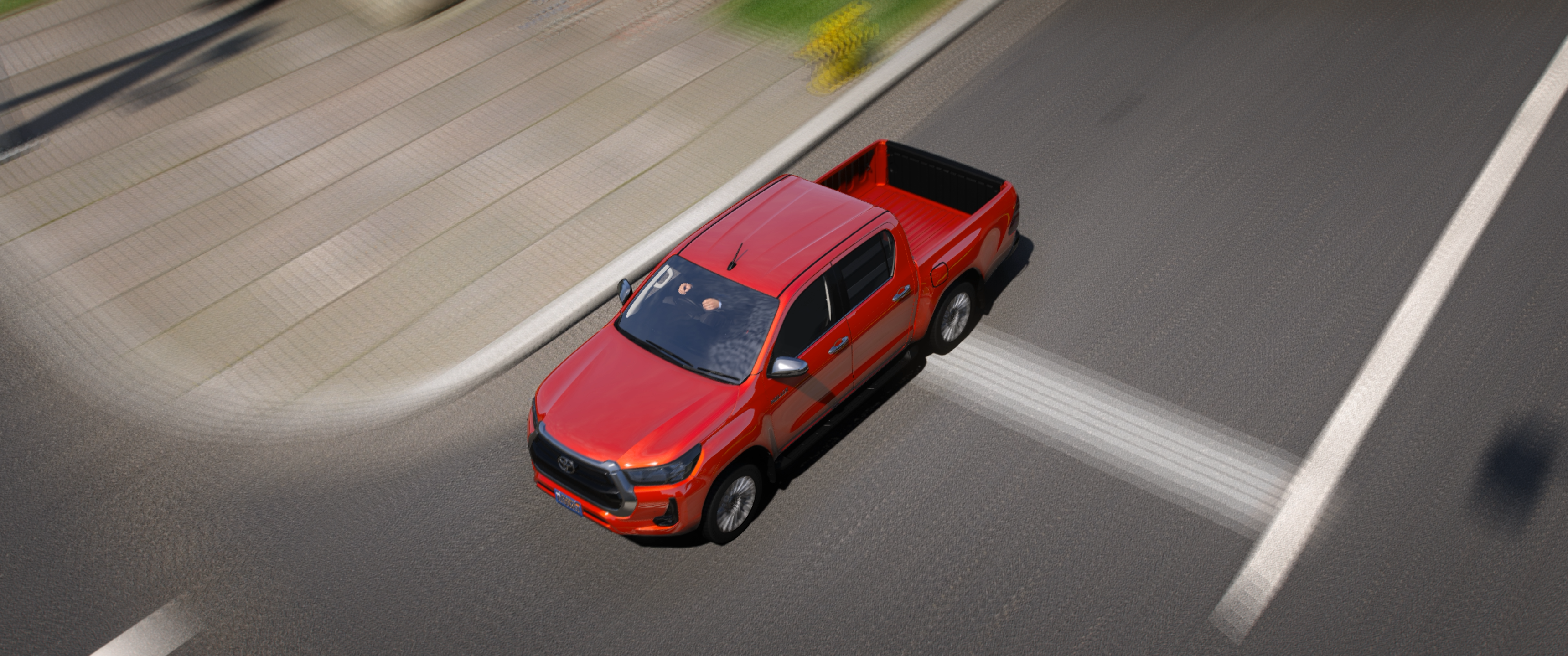 Toyota Hilux 2024 HQ Exterior + Interior For GTA 5