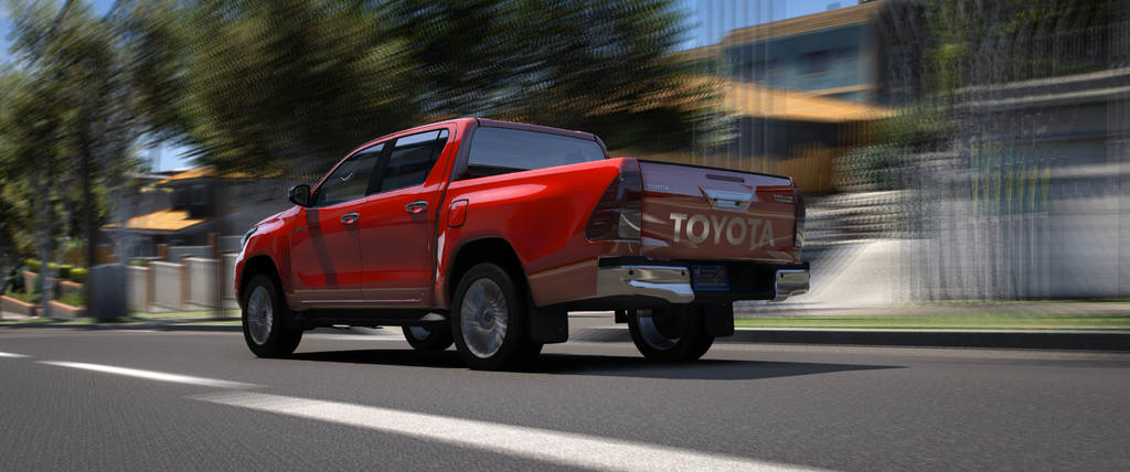 Toyota Hilux 2024 HQ Exterior + Interior For GTA 5