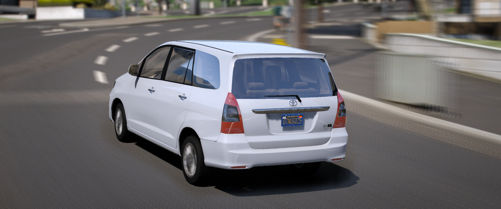 Toyota Innova 2014 HQ Exterior + Interior For GTA 5