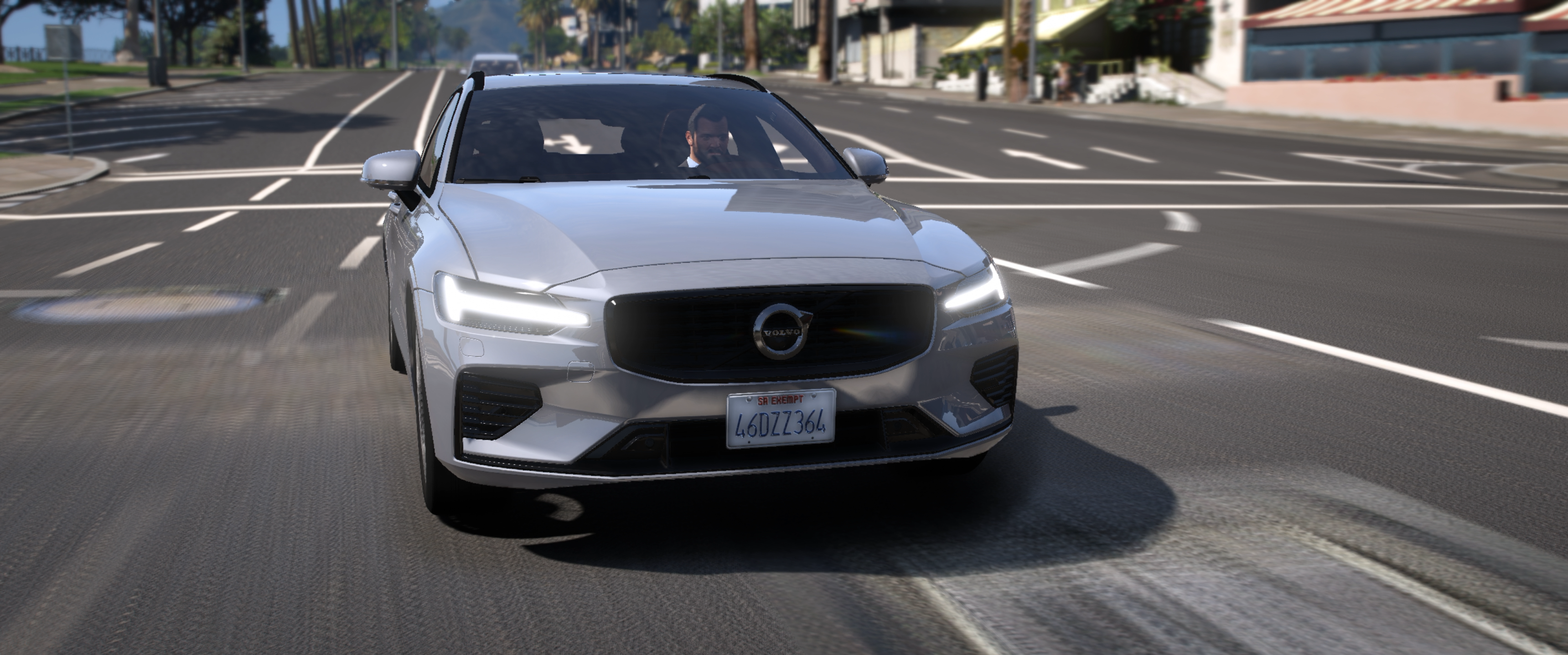 Volvo V60 2020, AO, Boot, Dynamic Indicators HQ Exterior + Interior For GTA 5