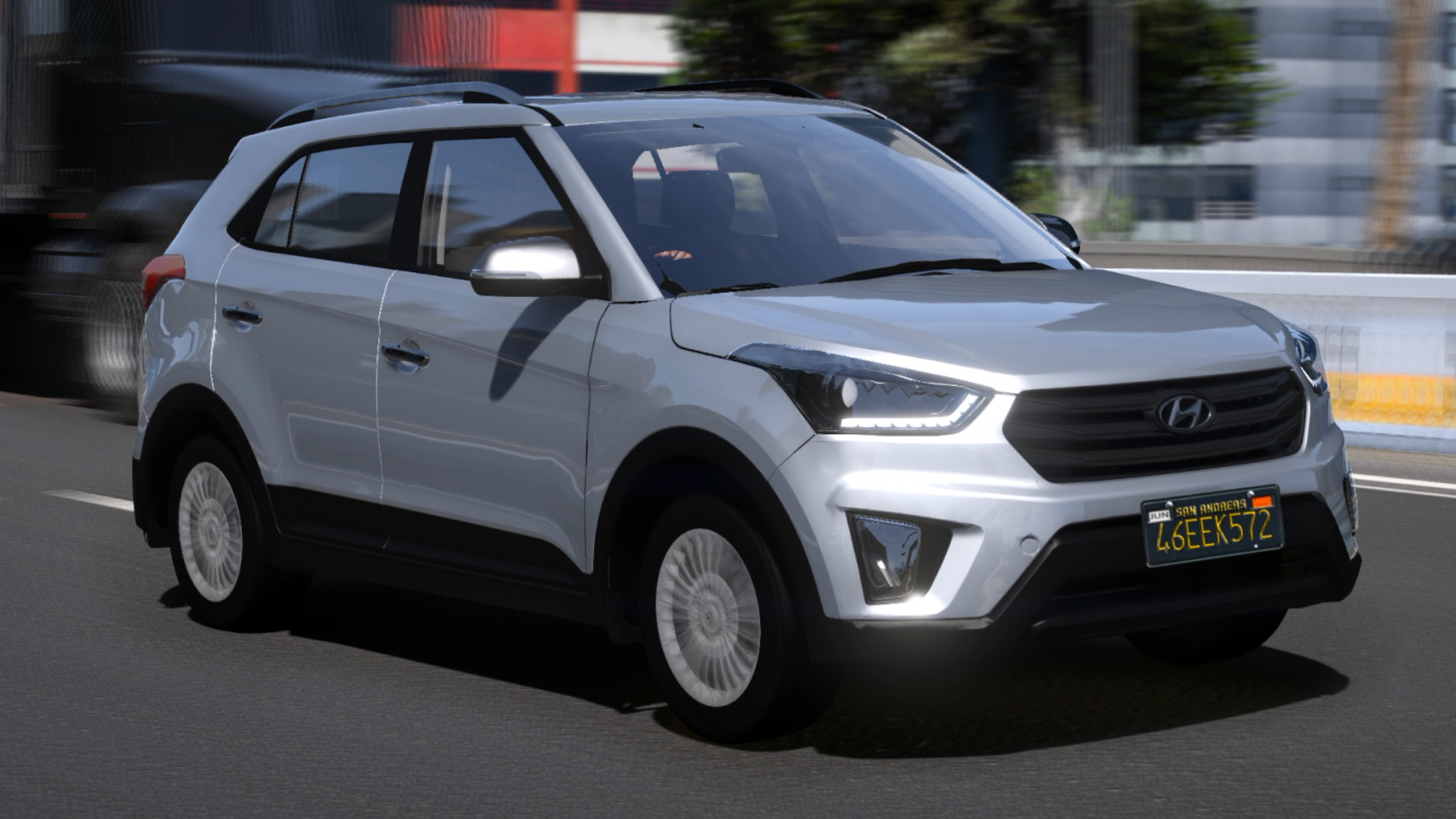 Hyundai Creta Sportz 2016 HQ Exterior + Interior For GTA 5