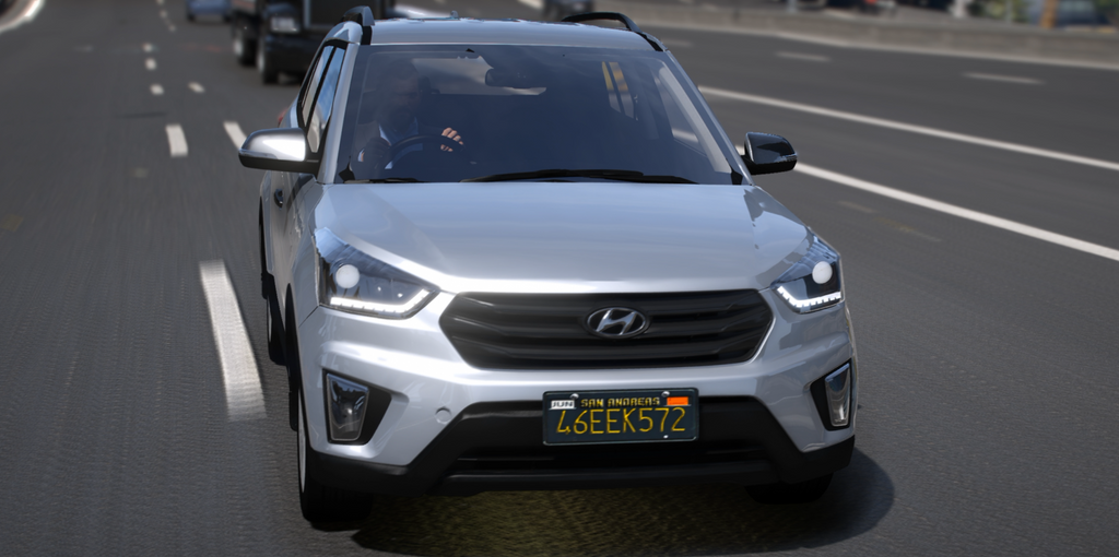 Hyundai Creta Sportz 2016 HQ Exterior + Interior For GTA 5