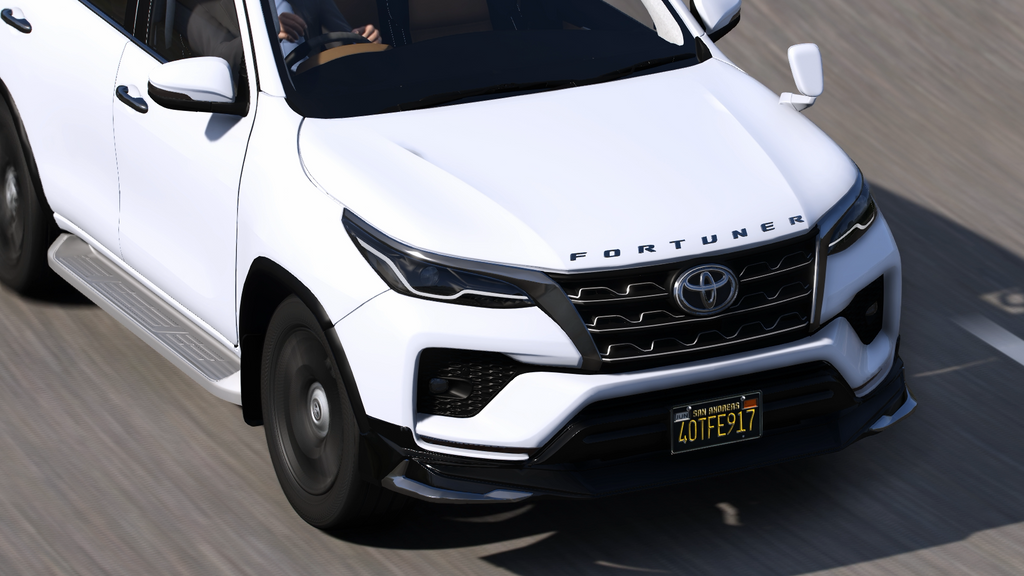 Toyota Fortuner Leader Edition 2025 HQ Interior For GTA 5