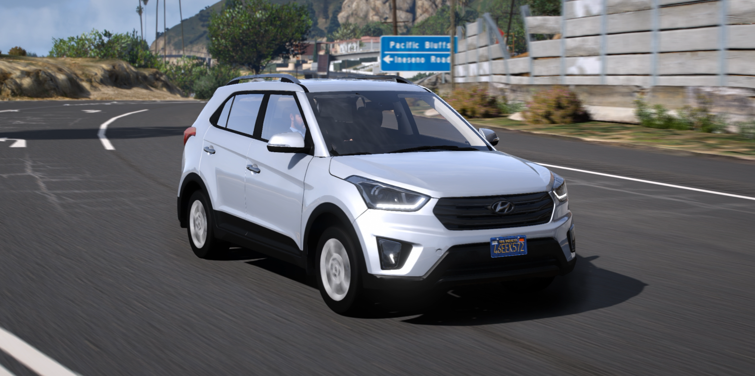 Hyundai Creta Sportz 2016 HQ Exterior + Interior For GTA 5