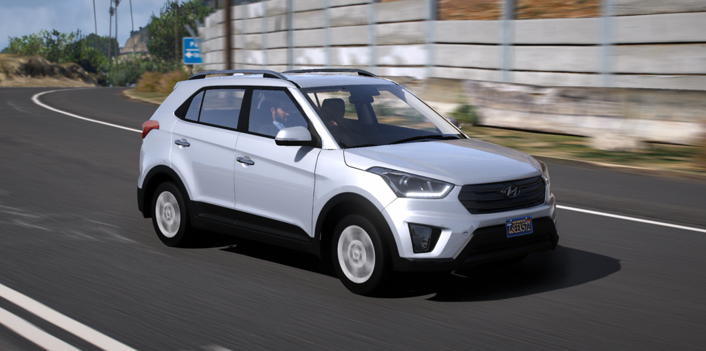 Hyundai Creta Sportz 2016 HQ Exterior + Interior For GTA 5