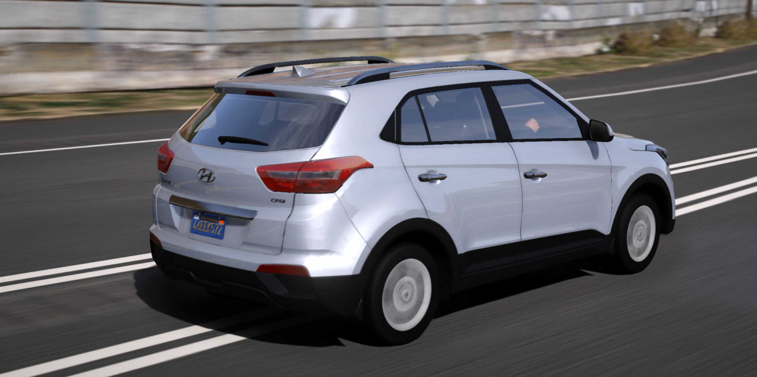Hyundai Creta Sportz 2016 HQ Exterior + Interior For GTA 5