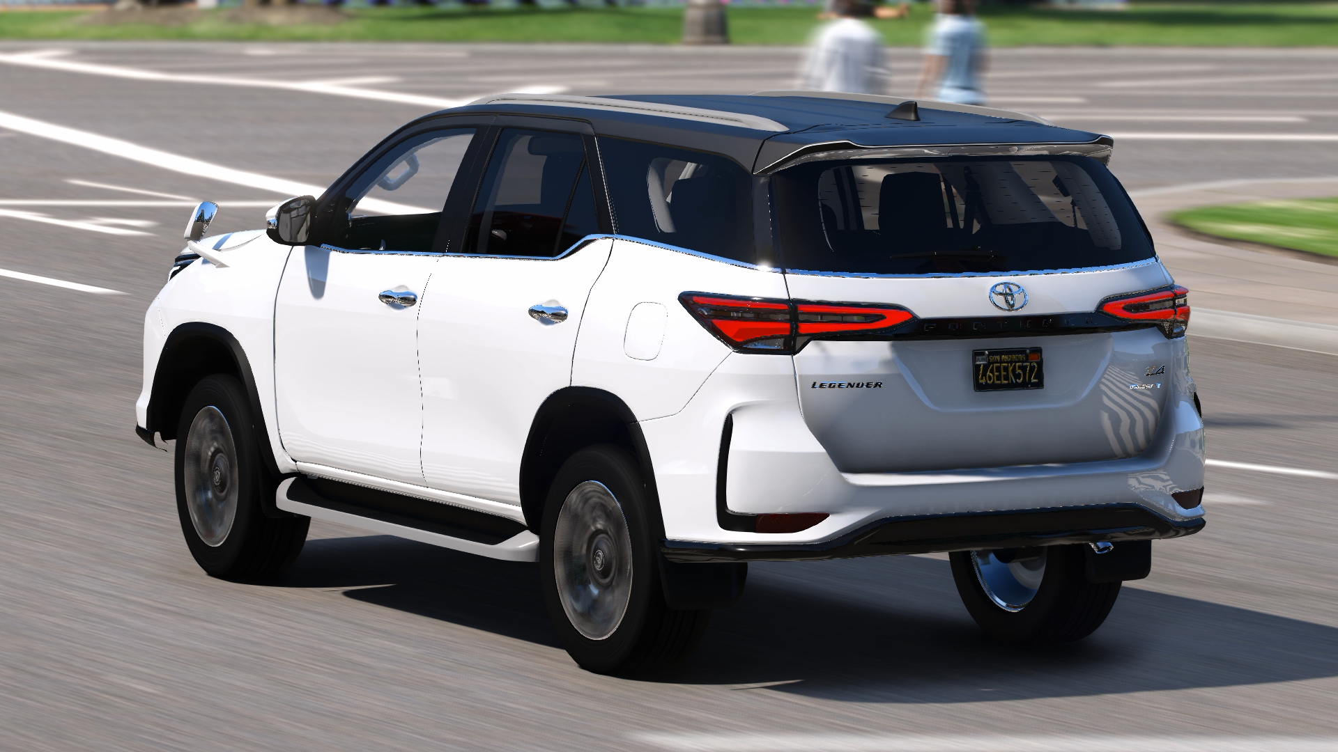 Toyota Fortuner Legender 2025 Neodrive HQ Interior For GTA 5