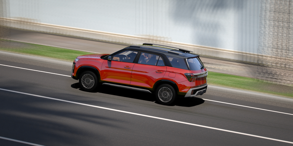 Hyundai Alcazar 2025 HQ Exterior + Interior For GTA 5